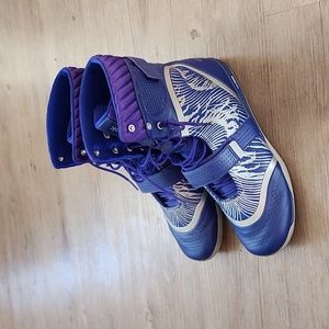 Reebok Purple and White Athletic Shoes